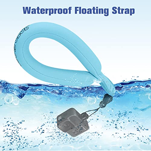JOTO Waterproof Phone Pouch up to 7.0" Bundle with 2 Pack Floating Wrist Strap for Waterproof Camera