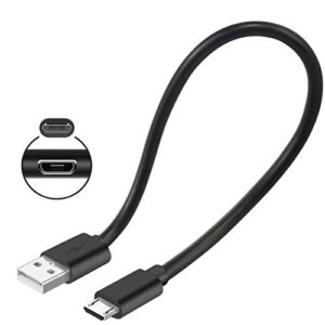 short micro usb cable,android charger compatible with fire stick,roku stick,ps4,xbox,fast charging cord compatible with kindle tablet,bose soundlink speaker,chromecast,computer phone,power bank,8 inch