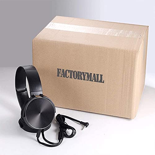 Factorymall Classroom Headphones Bulk 10 Pack Student headsets, Durable Earphones Comfy Swivel Class Set School, Library, Children, Kids for Online Learning and Travel (10 Black)