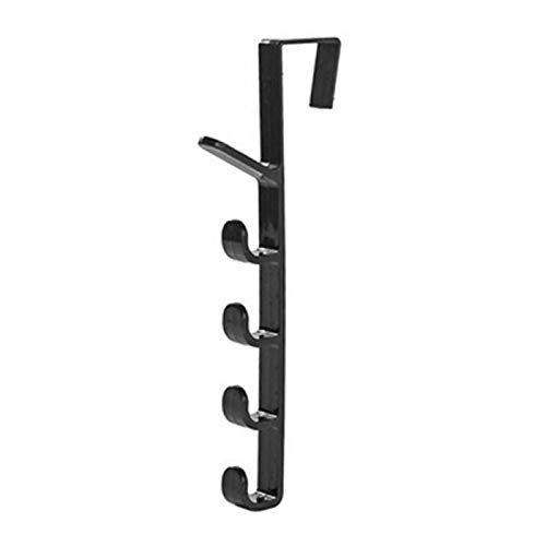 Door Wall Mounted Clothes Hanger Hook Garment Storage Holder Towel Rack