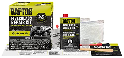 RAPTOR Fiberglass Repair Kit, Clear