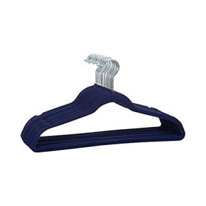 HangAroma Non-Slip Scented Velvet Hangers - Heavy Duty Clothes Hanger - Ultra Thin Space Saving 360 Degree Swivel Hook - Ideal for Coats, Jackets, Pants, & Dress - Fresh Air - 6 Pack