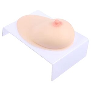 iplusmile human female silicone breast silicone breast model lactagogue breastfeeding educational tool for lactation teaching nursing trainning (24.5x18x15cm)