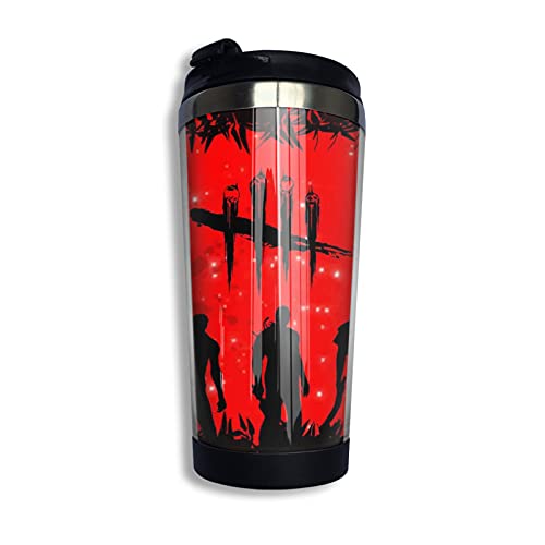 Dead By Daylight Coffee Mug Cup Stainless Steel Large Capacity 400ml Vacuum Insulation Sports Bottle Outdoor Fashionoffice Travel Mug