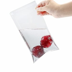 Macoota 200 Pcs 3" x 5" Thick 1.6 Mil Clear Self Sealing Resealable Cellophane Poly Bags Heavy-duty Adhesive Cello Plastic Bags Packaging Bakery Cookie Candy Candle Soap Prints Card Gift OPP Bag