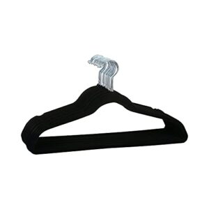HangAroma Non-Slip Scented Velvet Hangers - Heavy Duty Clothes Hanger - Ultra Thin Space Saving 360 Degree Swivel Hook - Ideal for Coats, Jackets, Pants, & Dress - Mint - 12 Pack