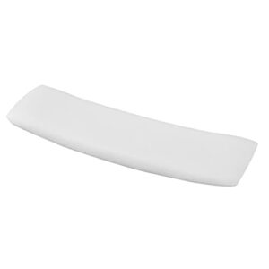 Geekria Protein Leather Headband Pad Compatible with AKG K845BT, K845, K545 Headphone Replacement Headband/Headband Cushion/Replacement Pad Repair Parts (White)