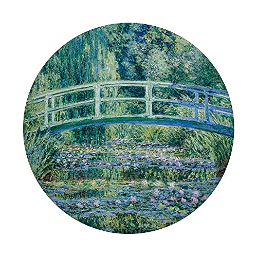 Monet's Water Lilies and Japanese Bridge Modern Art Painting PopSockets Swappable PopGrip