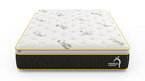 Mango Organic Mattress, Plush Mattress, Twin XL