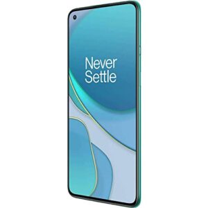 OnePlus 8T | 5G Android Smartphone | Ultra Smooth 120Hz Display | 48MP Quad Camera| T-mobile GSM Unlocked | 256GB, Aquamarine Green (Renewed)