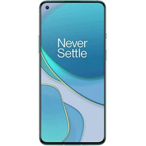 OnePlus 8T | 5G Android Smartphone | Ultra Smooth 120Hz Display | 48MP Quad Camera| T-mobile GSM Unlocked | 256GB, Aquamarine Green (Renewed)