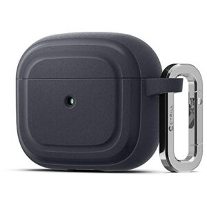 cyrill airpods 3 generation case cover wave stone designed for airpods 3 generation case (2021) - dark gray