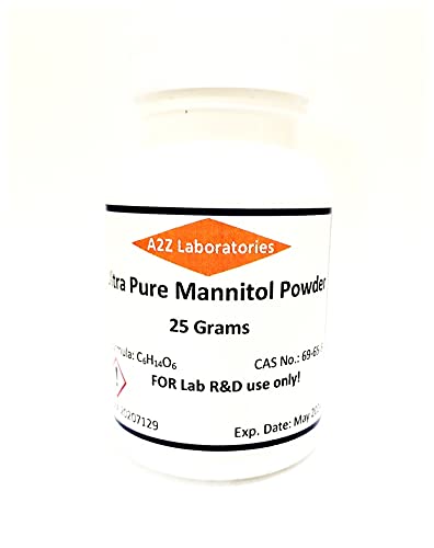 A2Z Ultra Mannitol Powder, 25 Grams, Same Day Ship