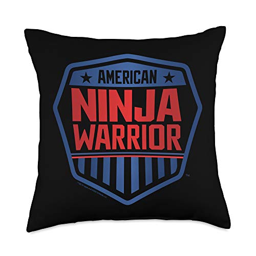 NBC American Ninja Warrior Logo Throw Pillow, 18x18, Multicolor