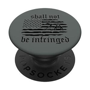 2nd amendment flag - shall not be infringed - 2a gun rights popsockets swappable popgrip