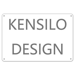 KENSILO Metal Sign National Register Historic Places Vintage Tin Signs Wall Decoration Retro Art 8 x 12 inches