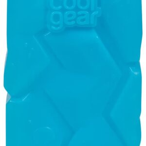 Cool Gear 4-Pack Fat Ice Pack | Reusable Ice Blocks for Lunch Box, Coolers, & More | BPA Free with Non-Toxic Freezer Gel | Keeps Food Cold & Fresh