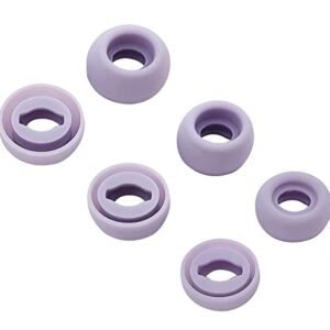 ALXCD Ear Tips Compatible with Galaxy Buds Pro Earbuds, S/M/L 3 Size 3 Pairs Silicone Replacement Eartips Earbuds Tips, Compatible with Galaxy Buds Pro SM-R190, 3 Pairs, Phantom Violet