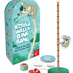 ROO GAMES Koala Walla Bing Bang - Fast-Paced, Active Dice Game - Get Children Up and Moving - Motor Skills Game for The Whole Family - for Ages 4+