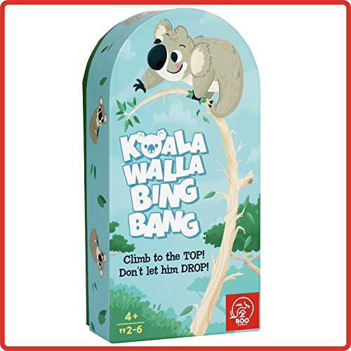 ROO GAMES Koala Walla Bing Bang - Fast-Paced, Active Dice Game - Get Children Up and Moving - Motor Skills Game for The Whole Family - for Ages 4+