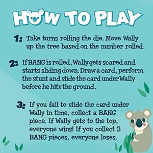 ROO GAMES Koala Walla Bing Bang - Fast-Paced, Active Dice Game - Get Children Up and Moving - Motor Skills Game for The Whole Family - for Ages 4+