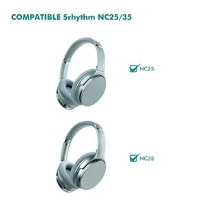 Srhythm Professional Earpads for NC25/NC25 Pro/NC35 Headphones,Original Replaceable Earpads