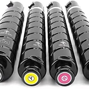 SAIDING GPR53 Remanufactured Toner Cartridge Compatible with Canon GPR-53BK GPR-53C GPR-53M GPR-53Y ImageRunner C3325 3330 3520 3525 3530 Toner Cartridges Set-Black Magenta Cyan Yellow 4 Packs