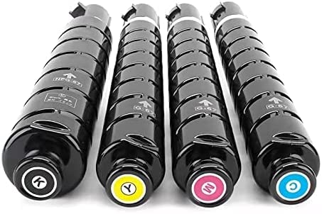 SAIDING GPR53 Remanufactured Toner Cartridge Compatible with Canon GPR-53BK GPR-53C GPR-53M GPR-53Y ImageRunner C3325 3330 3520 3525 3530 Toner Cartridges Set-Black Magenta Cyan Yellow 4 Packs