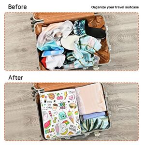 Cute Fun Doodles Laundry Mesh Bag Delicates Lingerie Laundry Wash Bag Heavy Duty with Zipper Bra Laundry Bags for Women Men Students Colleage