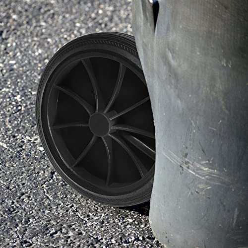 Trash Garbage bin Wheels Replacement Can Replacement Wheel Garbage Bin Wheel Wastebasket Pulley Wheel Replacement Parts