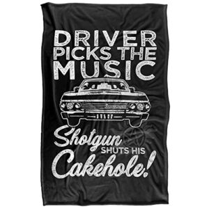 Supernatural Driver Picks Music Silky Touch Super Soft Throw Blanket 36" x 58"