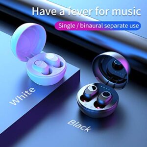 Heave Wireless Sports Earbuds,Bluetooth 5.0 Headphones with Mini Charging Case,TWS Stereo Earphones in Ear Touch Control Earphone with Mic for iPhone Android Pink