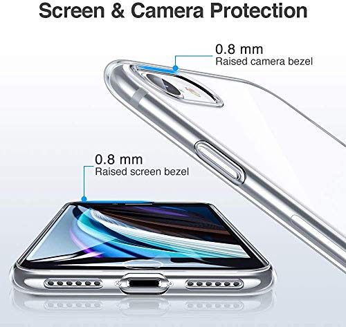 Phone Case for Cubot X50 (6.67"), with [1 x Tempered Glass Protective Film], KJYF Clear Soft TPU Shell Ultra-Thin [Anti-Scratch] [Anti-Yellow] Case for Cubot X50 - WMA29