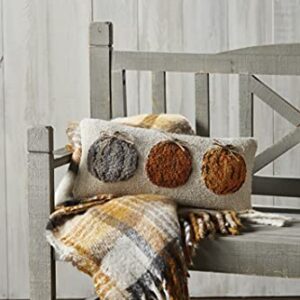 Mud Pie Pumpkin Trio Pillow, Multi