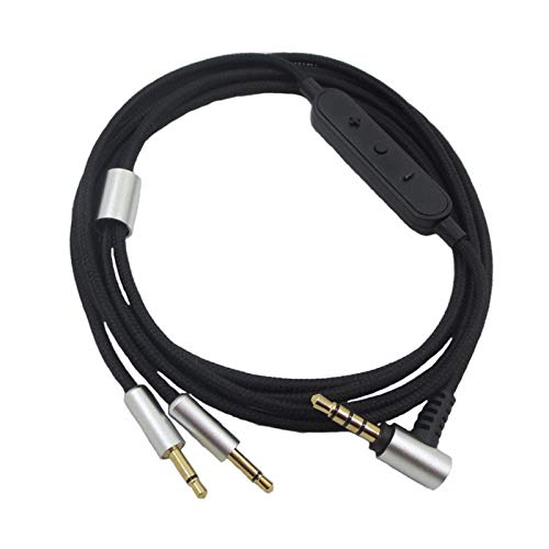 CUCUDAI RipengPI Replacement Earphone Cable for Sennheiser- HD202 HD477 HD497 Headset Audios Cord for Headphone-1