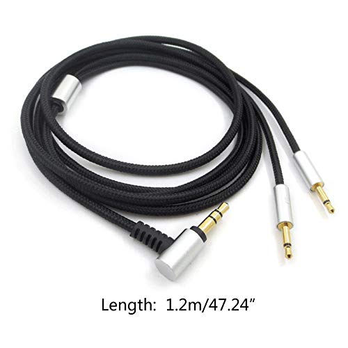 CUCUDAI RipengPI Replacement Earphone Cable for Sennheiser- HD202 HD477 HD497 Headset Audios Cord for Headphone-1