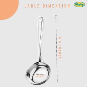 Kipiq - Stainless Steel Idli Dosa Batter Container with dosa ladle/Fridge Storage Container/Mavu Dabba (Capacity 4.5 litres)