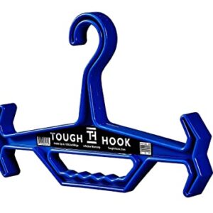 Tough Hook Original Hangers Set of 2 Blue and Grey |USA Made | Multi Pack