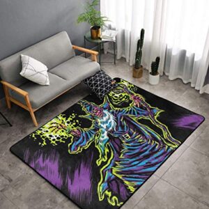 sweet tang area blacklight by evil witch rug soft anti-skid floor carpet bedroom rug flannel carpet non-slip home decor durable bedside rug premium play mat