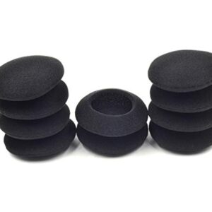 5 Pairs Sponge Foam Ear Pads Ear Cushions Covers Replacement for Sony MDR-G74SL Street Style, MDR-IF240R, MDR-15, MDR-NC6, MDR-NC5, MDR-210, MDR-101, SRF-HM33, SRF-H4 60mm