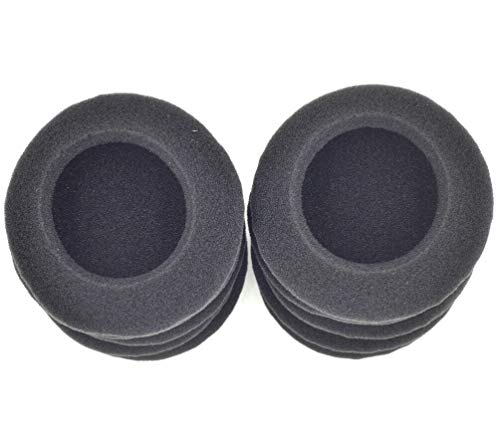 5 Pairs Sponge Foam Ear Pads Ear Cushions Covers Replacement for Sony MDR-G74SL Street Style, MDR-IF240R, MDR-15, MDR-NC6, MDR-NC5, MDR-210, MDR-101, SRF-HM33, SRF-H4 60mm