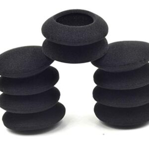 5 Pairs Sponge Foam Ear Pads Ear Cushions Covers Replacement for Sony MDR-G74SL Street Style, MDR-IF240R, MDR-15, MDR-NC6, MDR-NC5, MDR-210, MDR-101, SRF-HM33, SRF-H4 60mm