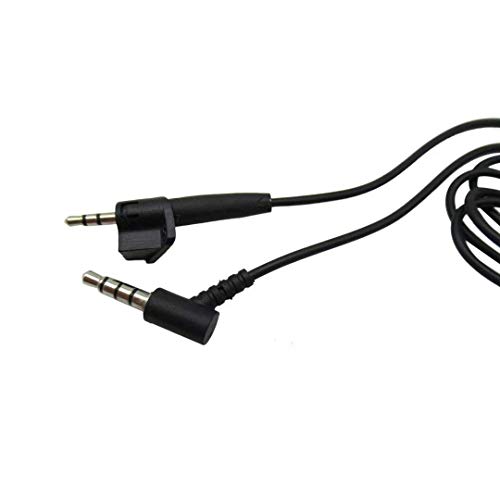 Gxcdizx 2X Black Replacement Audio Cable Cord w/Mic for Bose Around-Ear AE2 AE2i AE2w Headphones