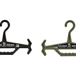 Original Tough Hook Hangers Multi Pack Set of 2 |USA Made | Black Foliage