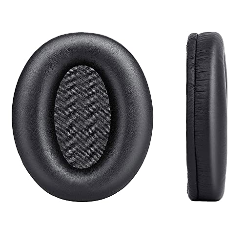 Earpads for Sony WH-1000XM3, A Pair of Replacement Ear Cushion Pads with Protein Leather and Memory Foam for Sony WH 1000XM3 Noise canceling Stereo Headset, Black