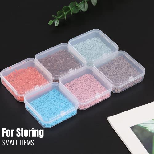 Mr. Pen- Small Plastic Containers, Clear, 12 pcs, Small Bead Organizer, Small Containers for Organizing, Bead Containers, Small Plastic Box, Mini Containers, Small Plastic Storage Containers.