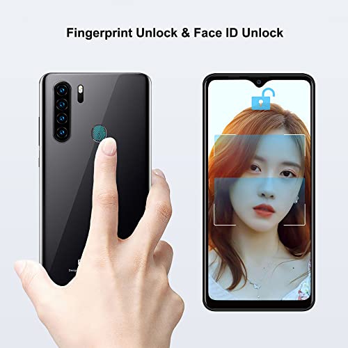 Blackview Unlocked Smartphones, A80 Plus, Dual sim Unlocked Cell Phones, Bundle Android 10 OS 4GB+64GB ROM, 6.5" HD+, Fingerprint Face Detection, 4680mAh Capacity Battery, 4G tmobile Android Phone