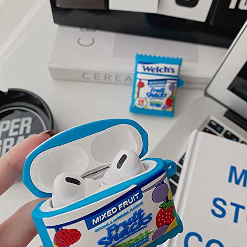 koytooy for AirPod Pro Case,Cute Unique Cartoon Cute Fashion welchs Design Airpod Cover Suitable for Girls and Boys AirPods Pro Charging Case.(PRO/Wisdom Fudge Blue)