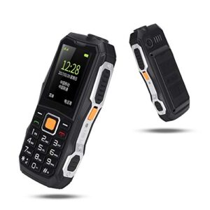 faceuer mobile phone, u001 seniors dual sim dual standby unlocked cell phone with 13800mah battery flashlight for waterproof shockproof dustproof(u.s. regulations)