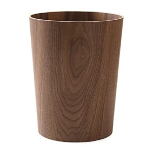 jetamie creative storage wooden trash can home bucket garbage bin hotel living room office wastebasket cans nordic recycling bin ，small waste basket for home,kitchen